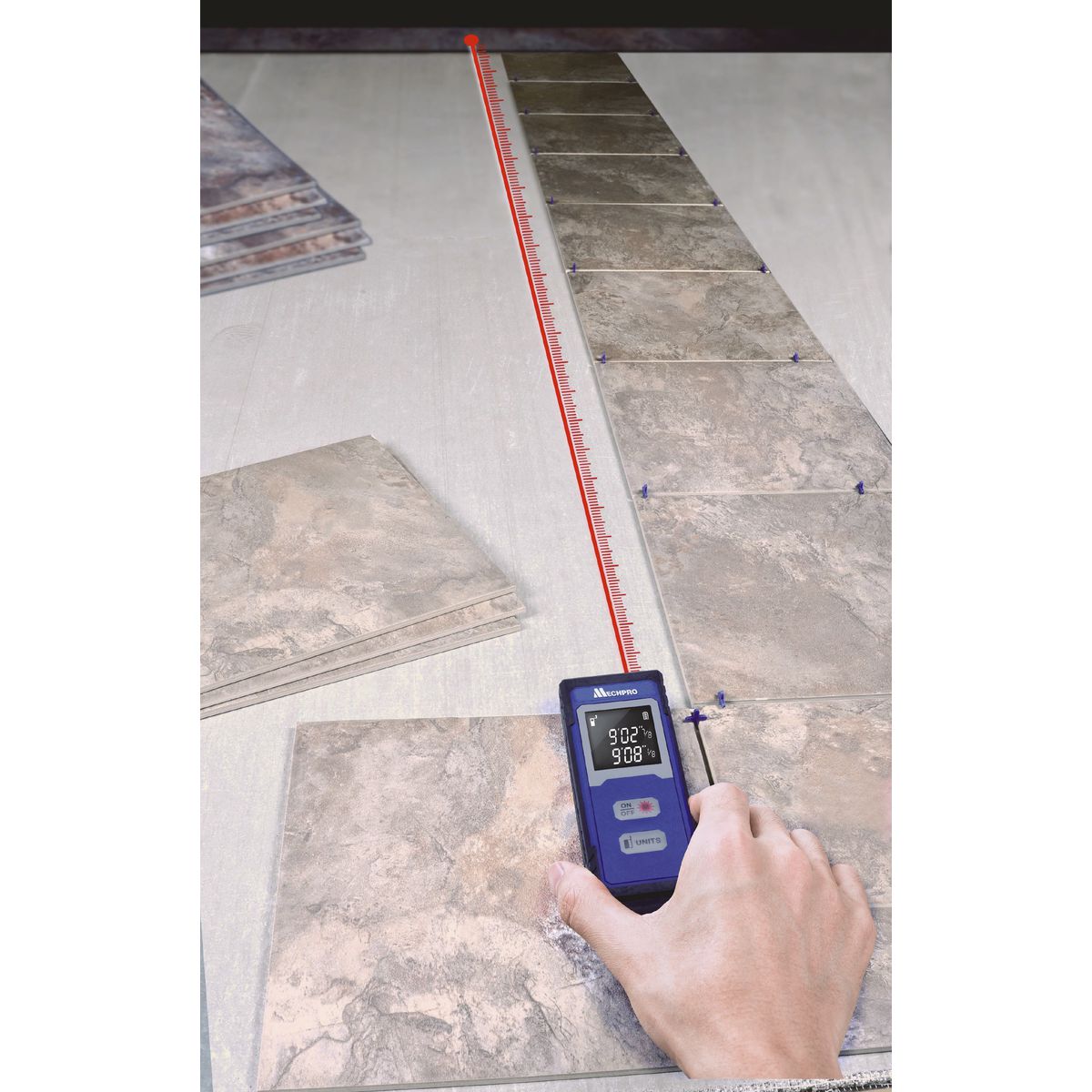Mechpro Blue 20m Laser Distance Measurer - MPBLM101
