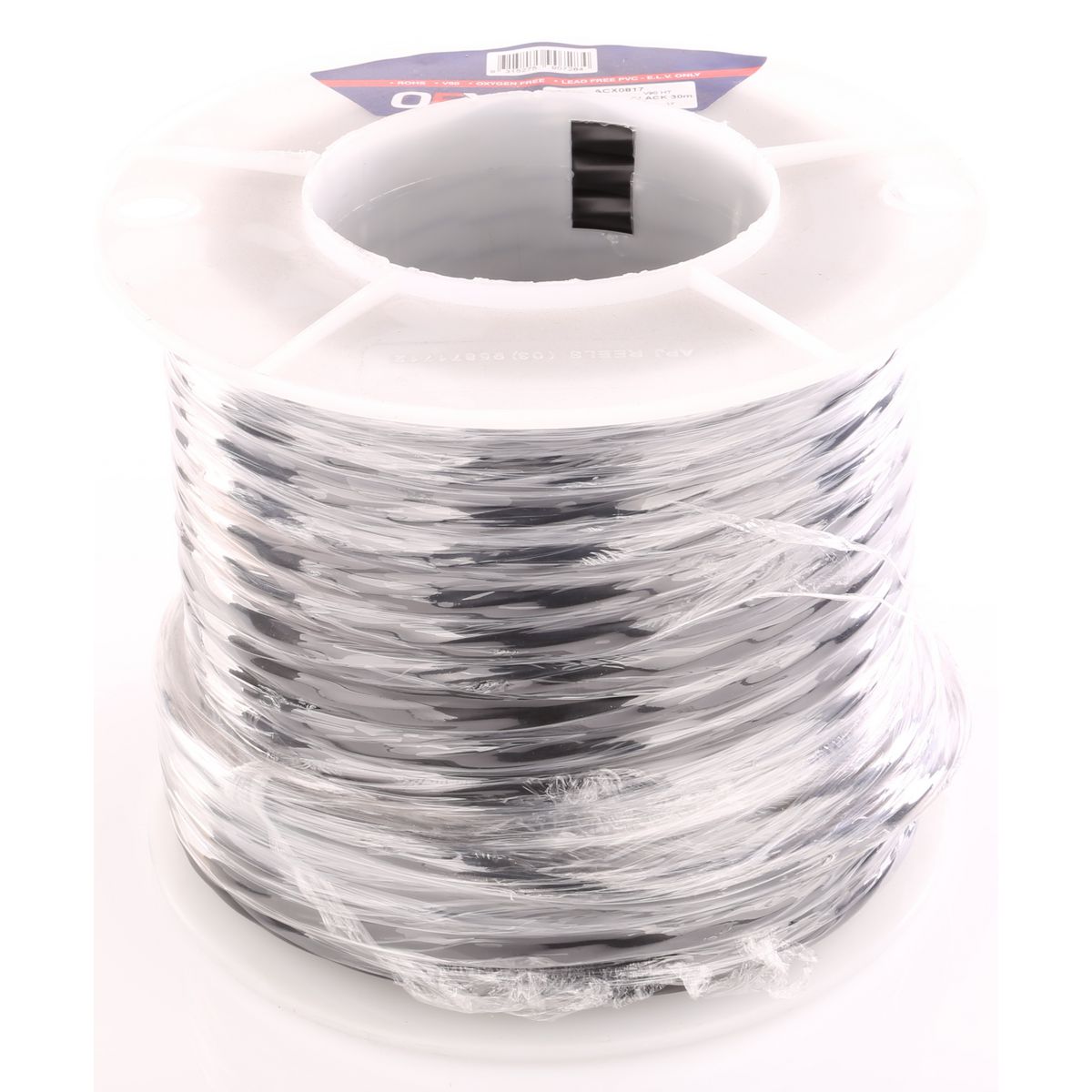 OEX Trailer Cable 7 Core 4mm W/Black Sheath 30M Roll - ACX0817