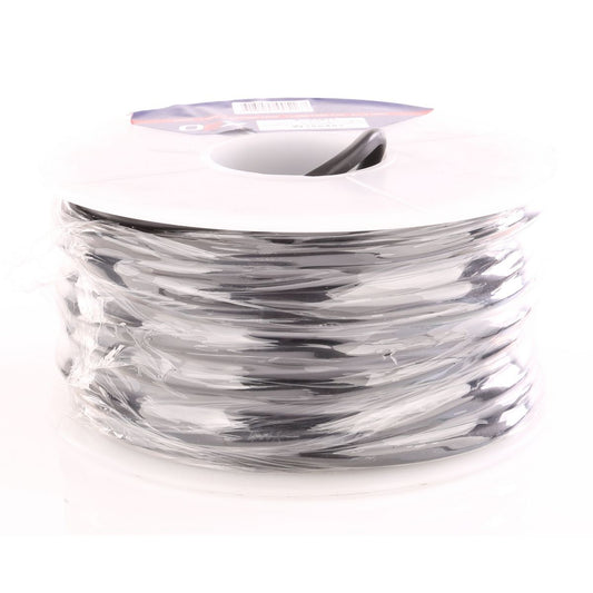 OEX Automotive Cable 3 Core 3mm Brown/White/Yellow W/Black Sheath 100M Roll - ACX0812