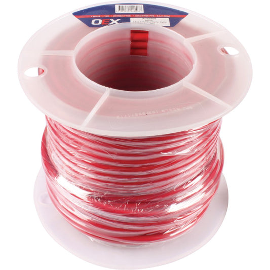 OEX 4 B&S Single Core Battery Cable Red 30M Roll - ACX0905
