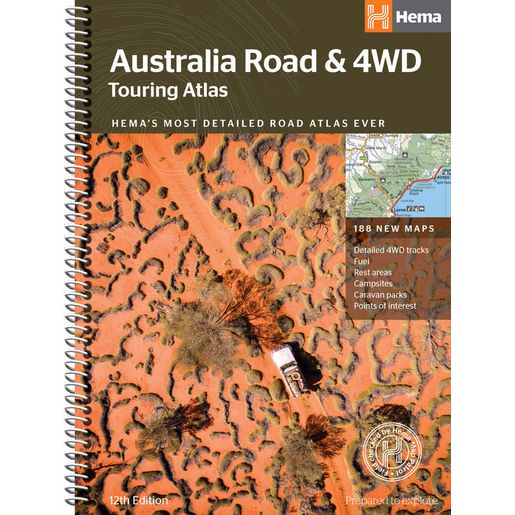 Aust Road 4WD Tour Atlas Edition 12 - 9781876413712