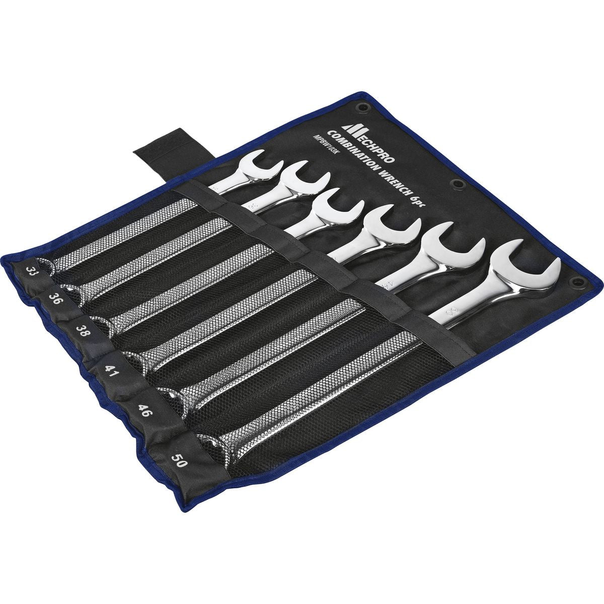 Mechpro Blue X-Large Combination Wrench Set 6pc - MPBW103K