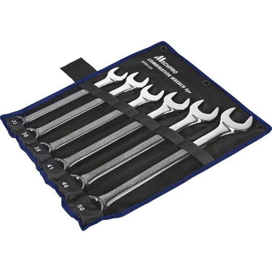 Mechpro Blue X-Large Combination Wrench Set 6pc - MPBW103K