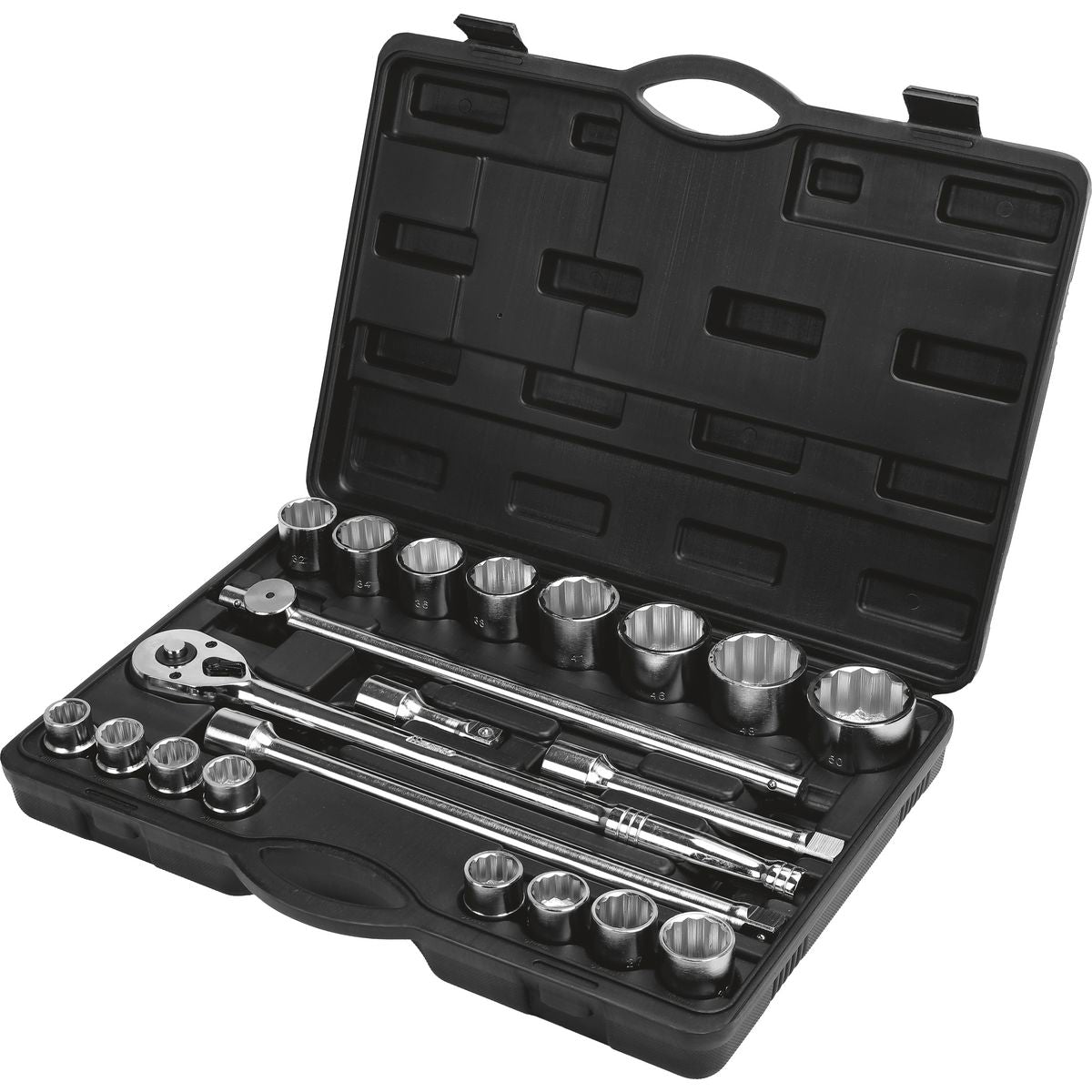 Mechpro Blue Socket Set Metric 3/4In Drive 21pc - MPBSK101K