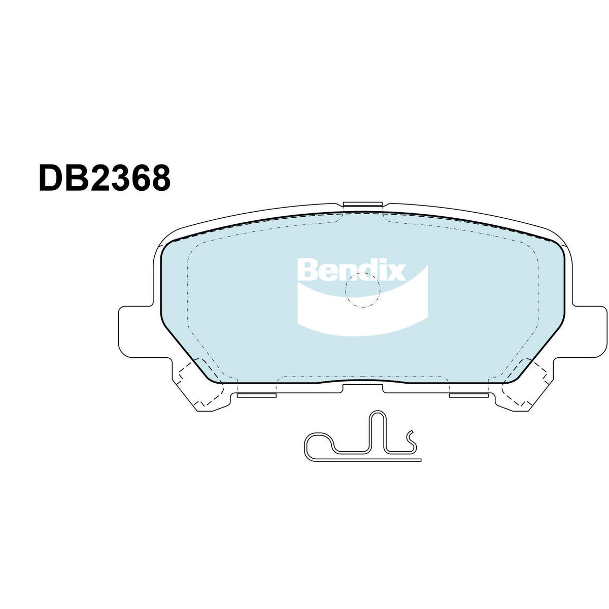 Bendix Brake Pads Set - 4WD/SUV - DB2368 4WD