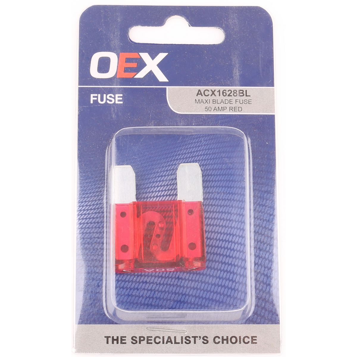 OEX Fuse Maxi Blade 50A Red - ACX1628BL