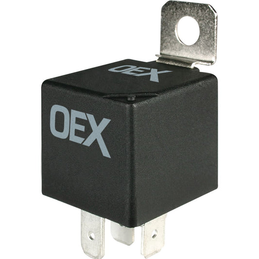 OEX Mini Relay 12V Normally Open 40A - Resistor Protected, Sealed - ACX1940RBL