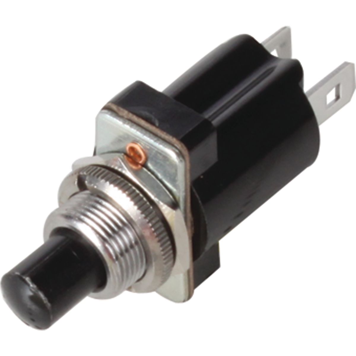 OEX Push Button Switch Off Momentary On SPST (Contacts Rated 10A @ 12V) - ACX3677BL