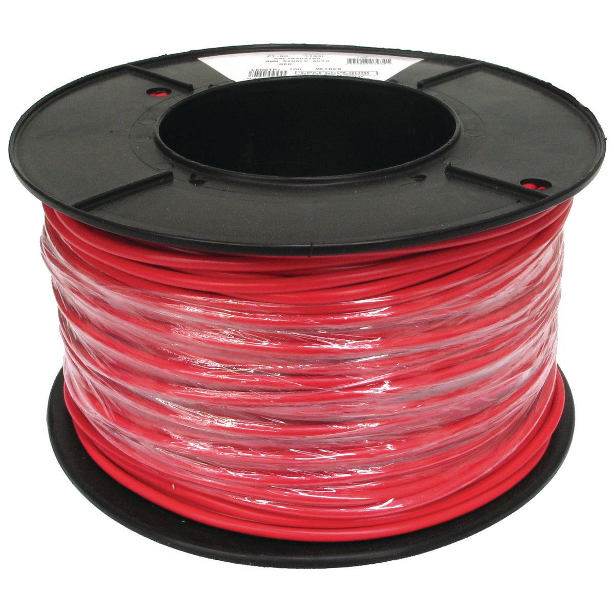 OEX Automotive Cable Single Core 6mm Red 100M Roll - ACX0763L