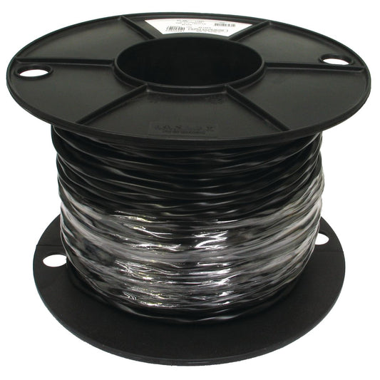 OEX Automotive Cable 3 Core 3mm Brown/White/Yellow W/Black Sheath 100M Roll - ACX0812L