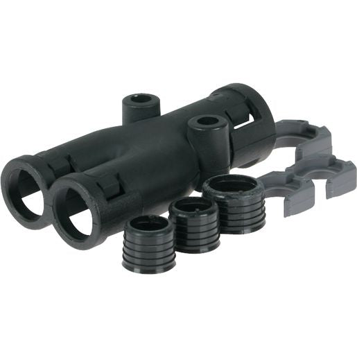 OEX Convoluted Tubing Fitting Y-Piece Suits 10/12mm - ACX1233