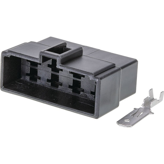 OEX QC Connector Female Black 8 Pole -10 Pce - ACX2685BK