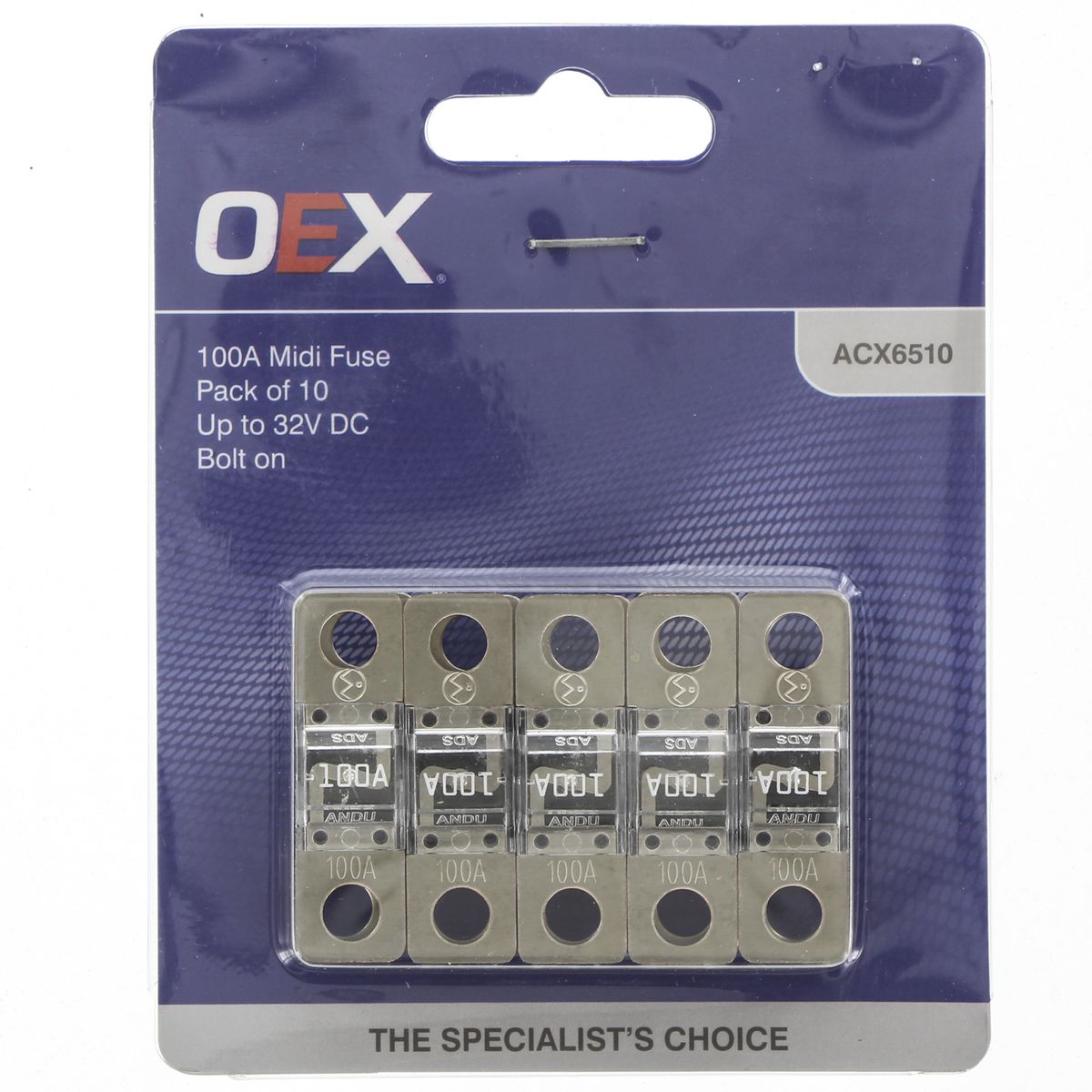 OEX 100A MIDI Fuse (10 Pack) - ACX6510