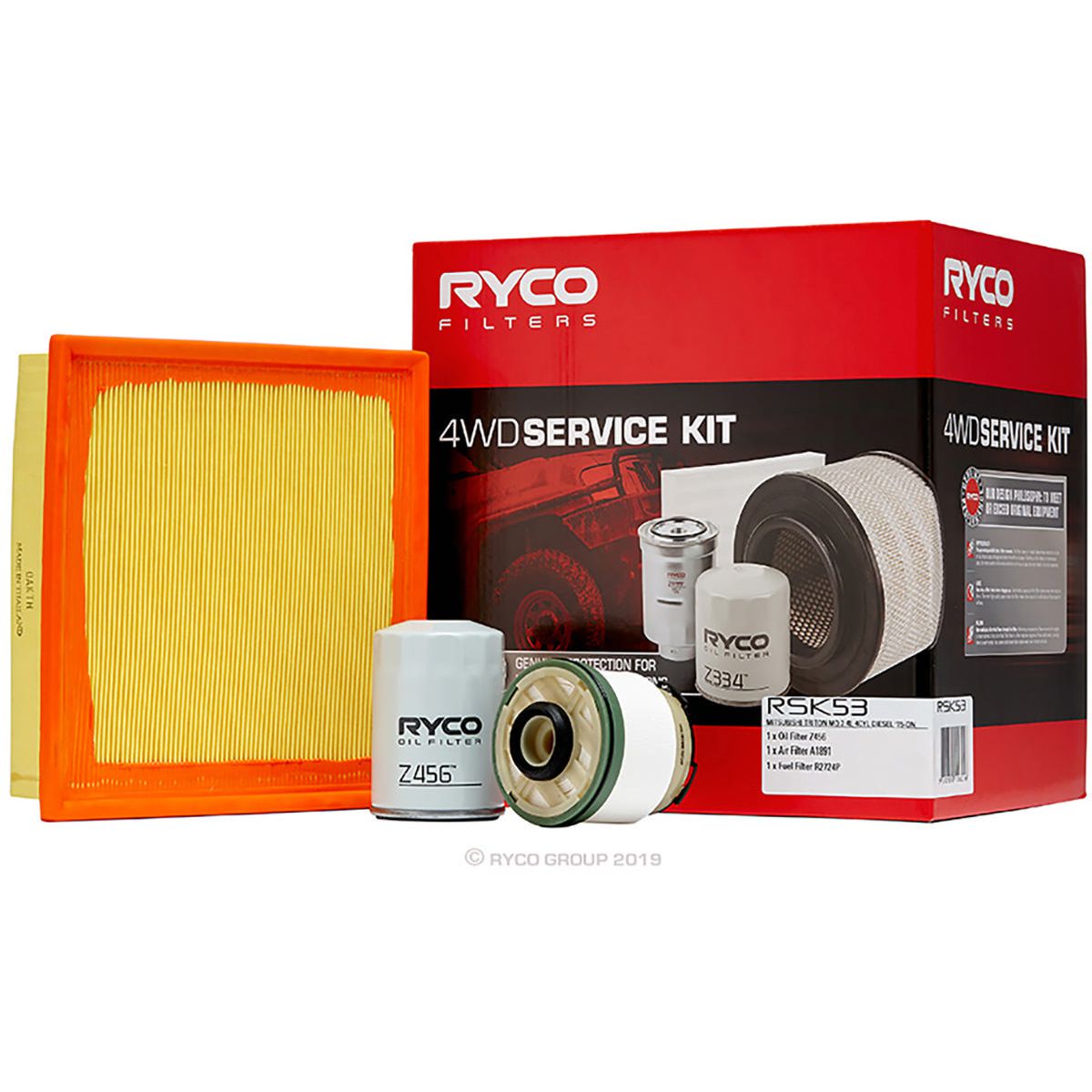 RYCO 4WD Filter Service Kit - RSK53