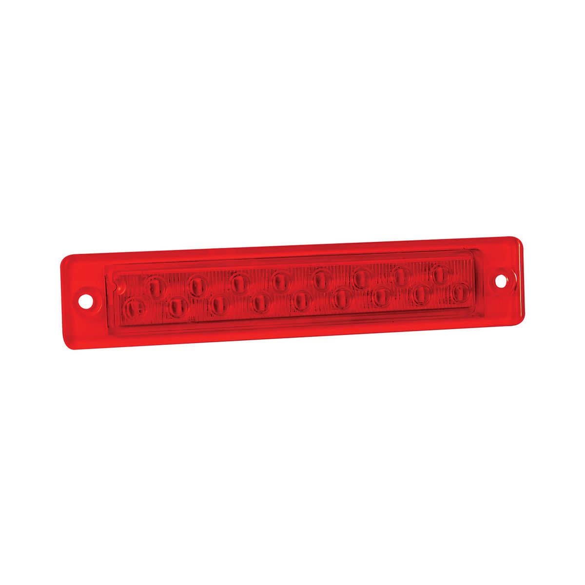 LED Autolamps  12V Slimline LED Stop/Tail Lamp With Red Lens - 25R12