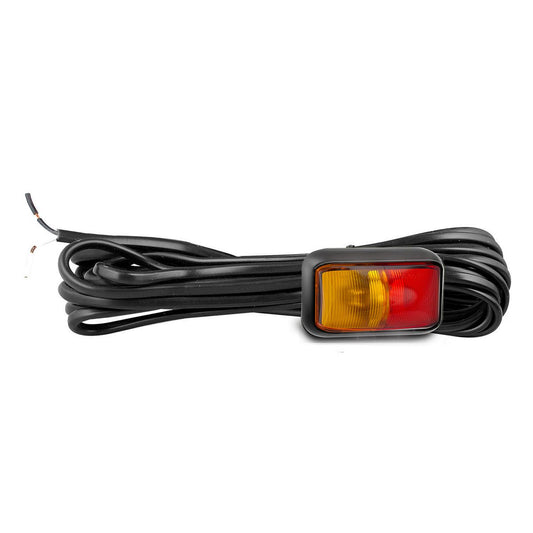 LED Autolamps Side Marker Light Red/Amber LED 9 to 33V - 58ARM3