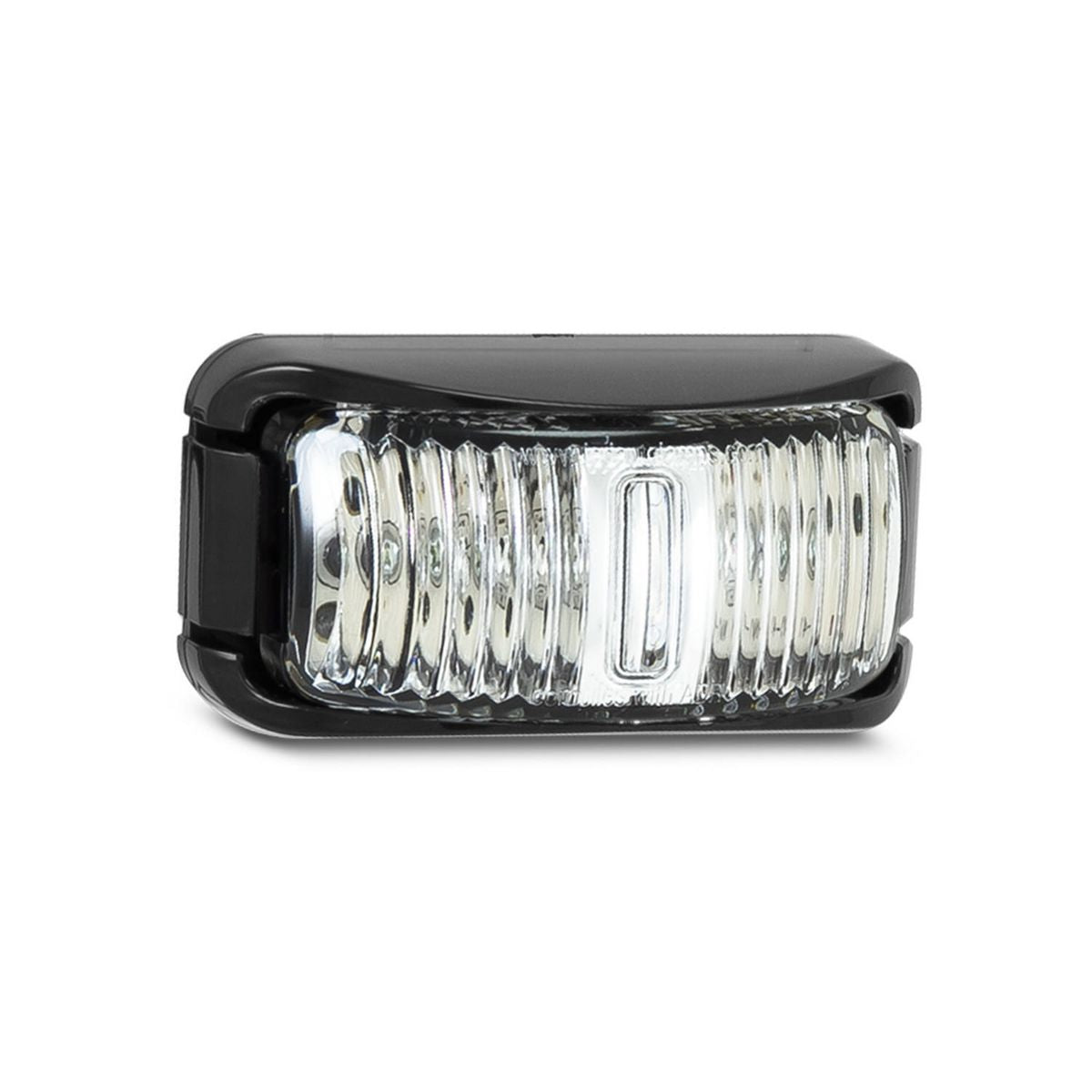 LED Autolamps Side LED Marker Red/Amber 12/24v Red/Amber Lens 16cm Cable 10 Pack - 42ARMB