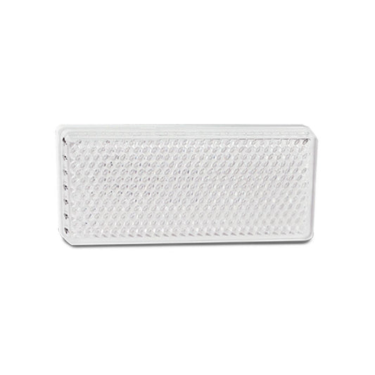 LED Autolamps Reflector White Self Adhesive 100 Pack - 7030WB