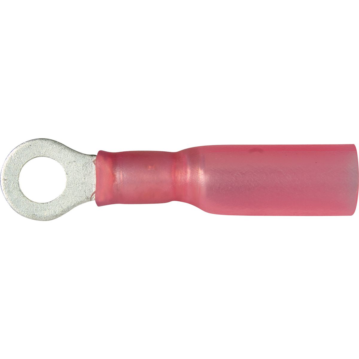 OEX Crimp Terminal Ring Red ID 4.3mm Heat Shrinkable 50 Pce - ACX3175