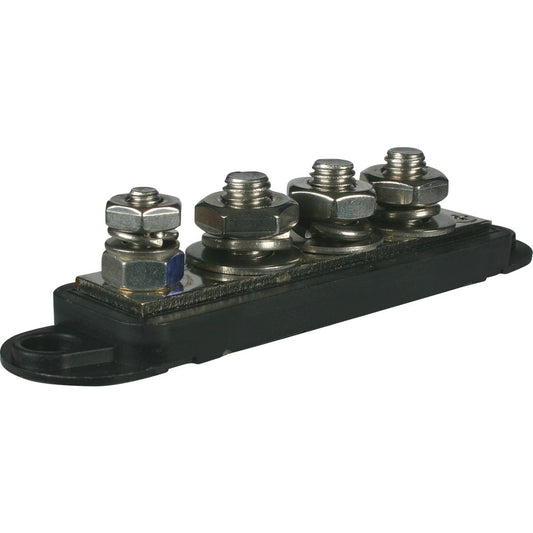 OEX Bus Bar 210A 4 Terminals Black - ACX3147