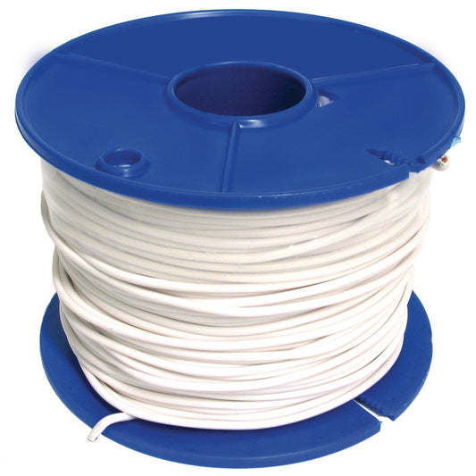 OEX Automotive Cable Single Core 3mm White 100M Roll - ACX0703L