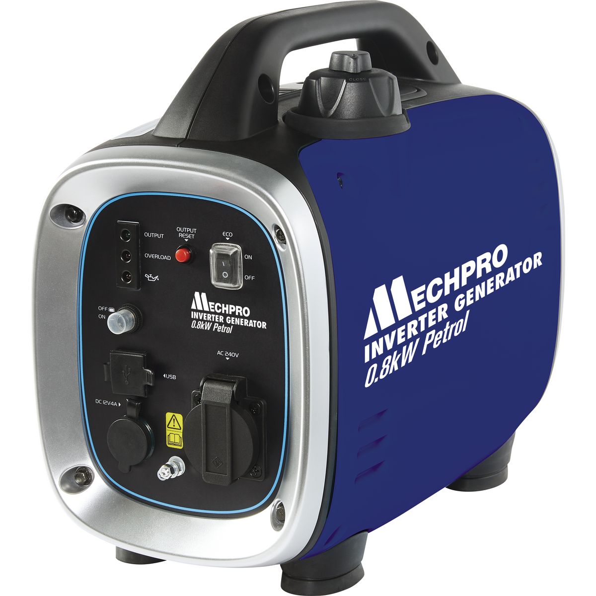 Mechpro Blue Petrol Inverter Generator 800W 0.8kW - MB950I