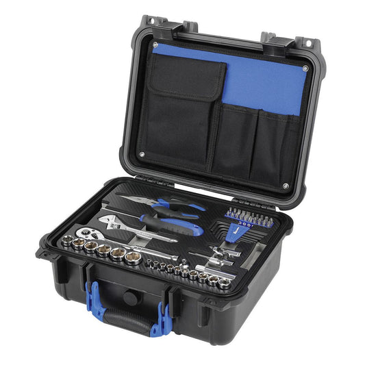 Mechpro Blue Safe Case Tool Kit 52pc - MP218KCRV