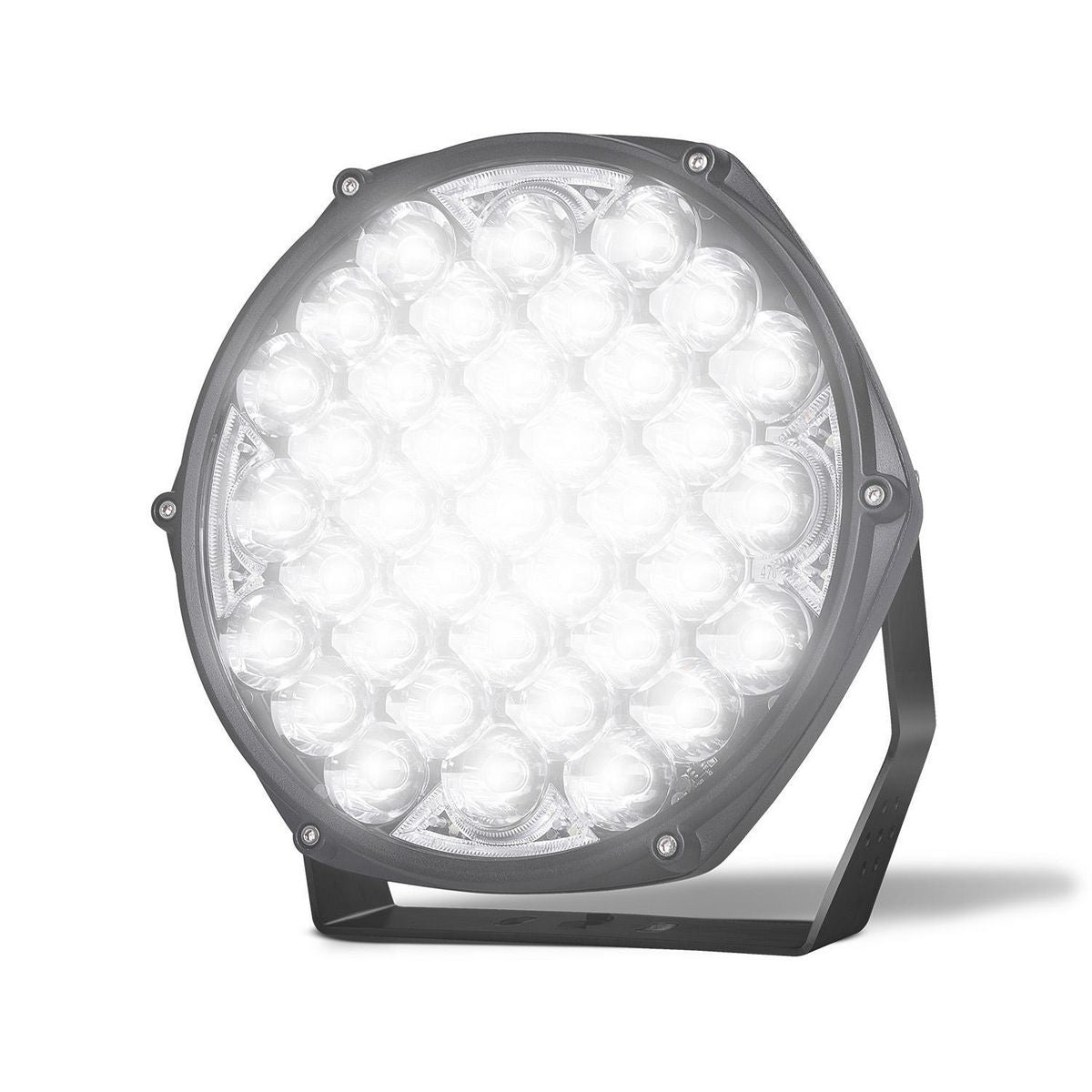 LED Autolamps 9 Inch High Powered Driving Light With Park Light Function Twin Blister Pack - TIR9