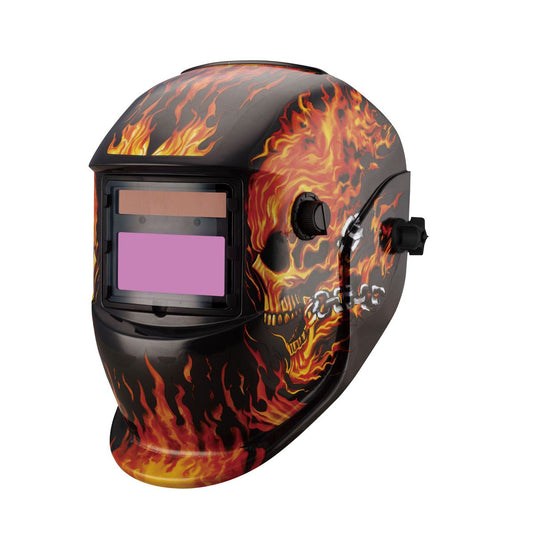 Mechpro Blue Welding Helmet Variable Flame MPBWH2 - MPBWH2