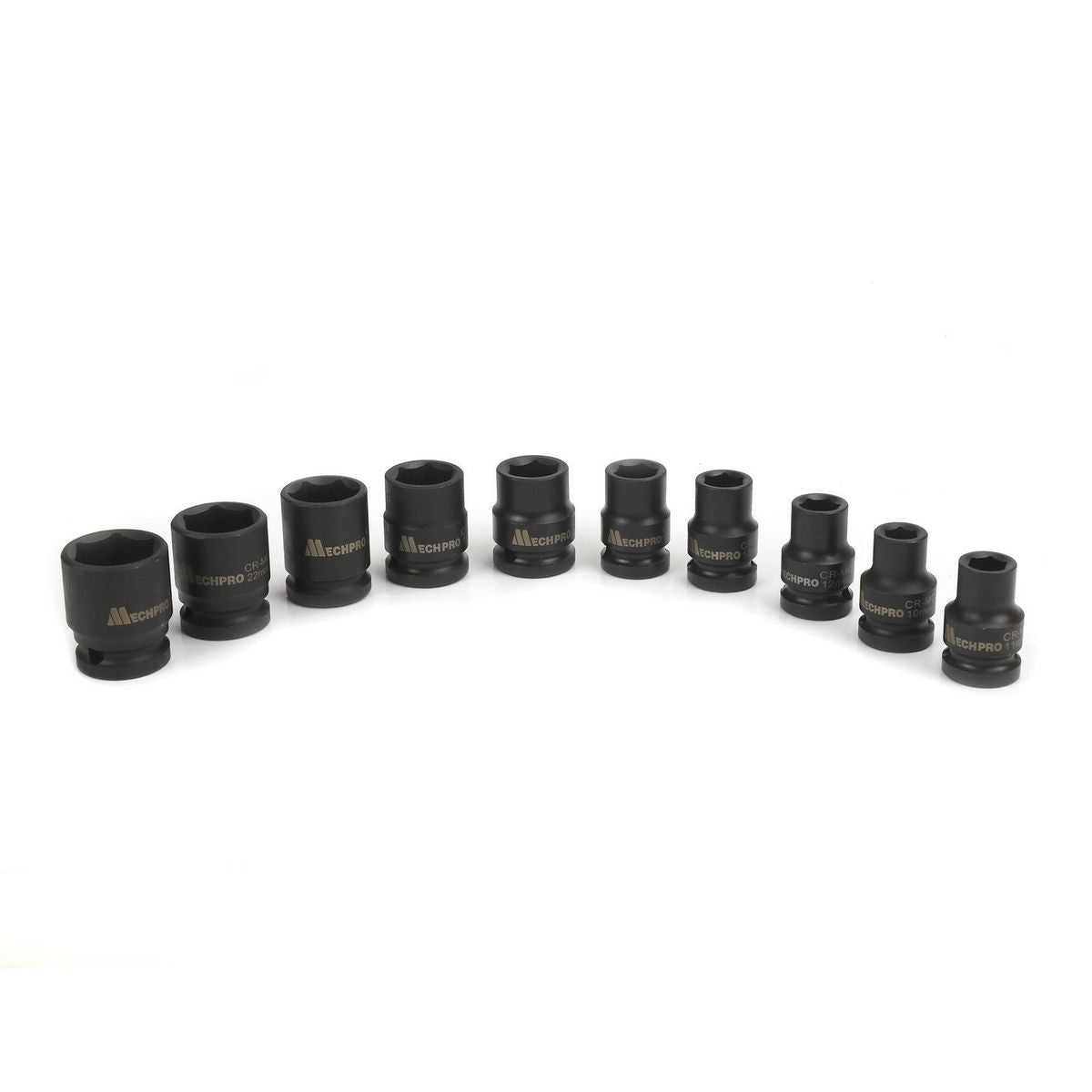 Mechpro Blue Impact Socket Set Metric 1/2In Drive 10pc - MPBSK138K