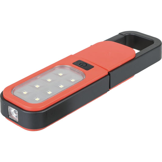 Mechpro Blue COB Work Light & Torch 200 Lumens Inc. 3x AAA Batteries - MPWLS200