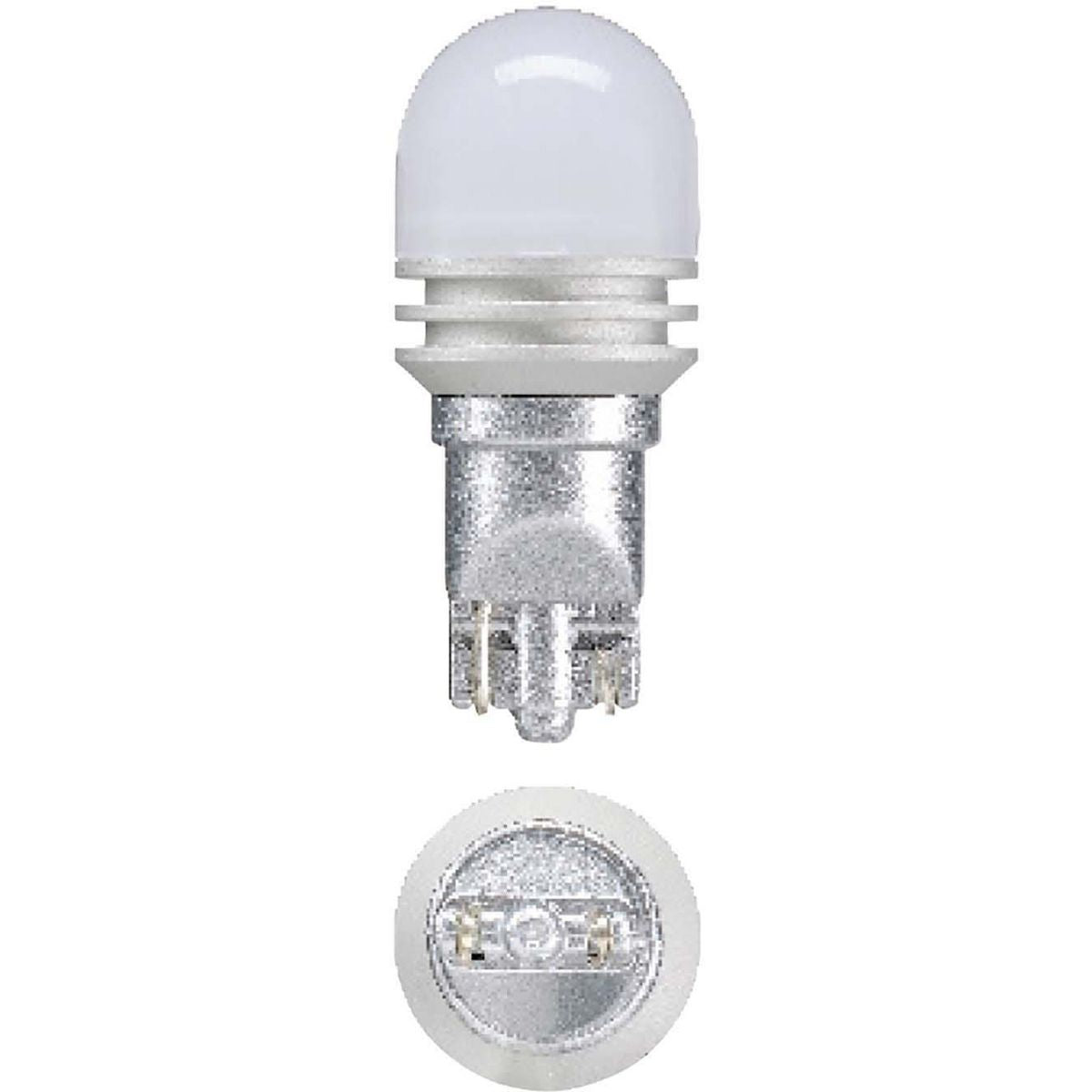 Narva LED Globe 12V 6000K 230Lm T15 Wedge 2Pk - 18226BL
