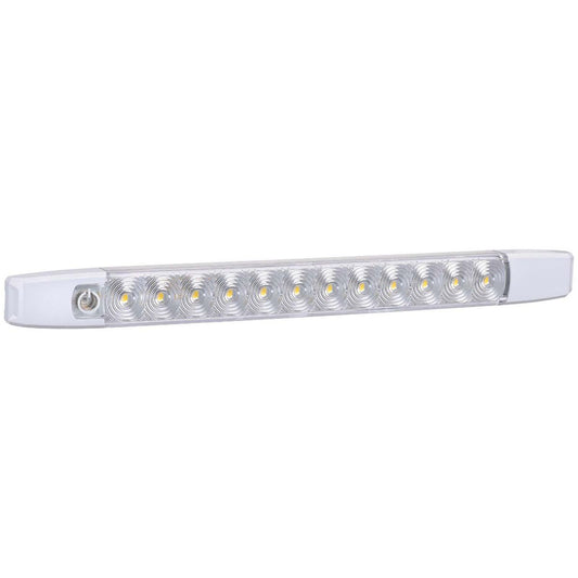 Narva Marine 12V Dual Colour LED Strip Lamp with Touch Switch (White/Blue) - 87538WBBL
