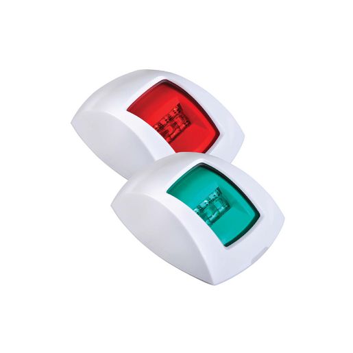Narva Marine LED Port & Starboard Lamps with Coloured Lenses - 99010BL