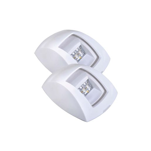 Narva Marine 9-33V LED Port & Starboard Lamps with Clear Lenses - 99012BL
