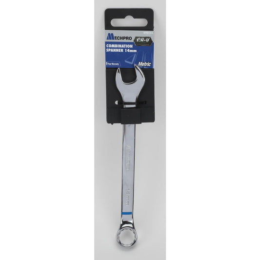 Mechpro Blue Combination Spanner 14mm Metric - MPB21014