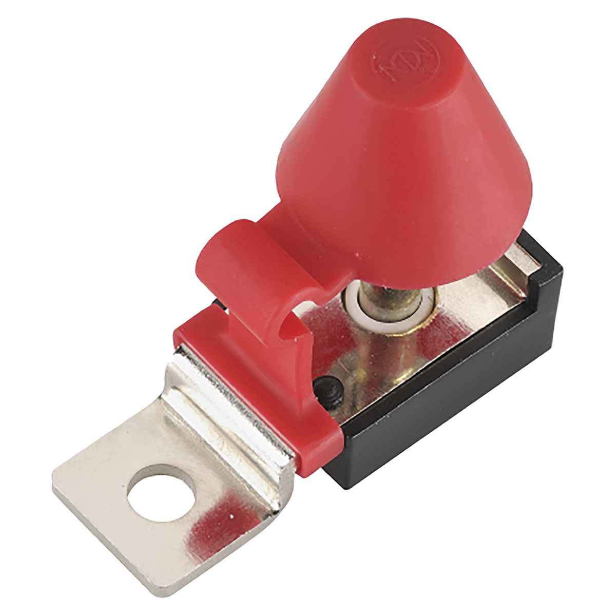Narva Push Button Switch Off/On SPST Green LED - 60075BL