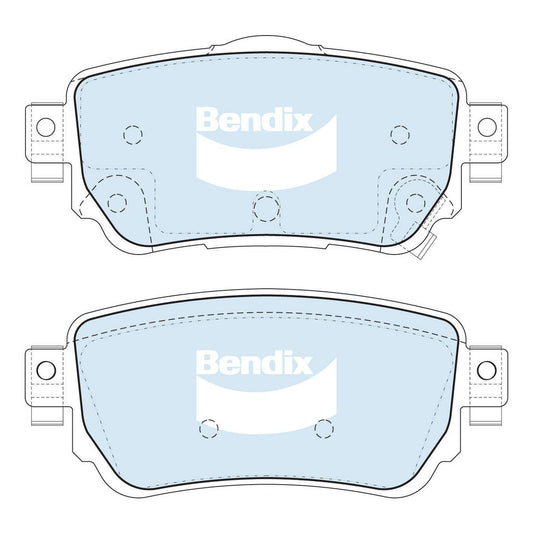 Bendix Brake Pads Set - 4WD/SUV - DB2357-4WD
