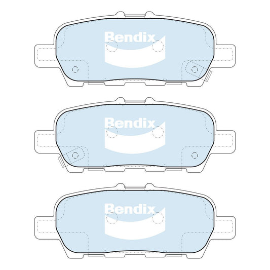Bendix Brake Pads Set - 4WD/SUV - DB1509-4WD