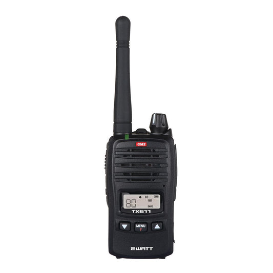 GME UHF CB Handheld Radio 2 Watt - TX677