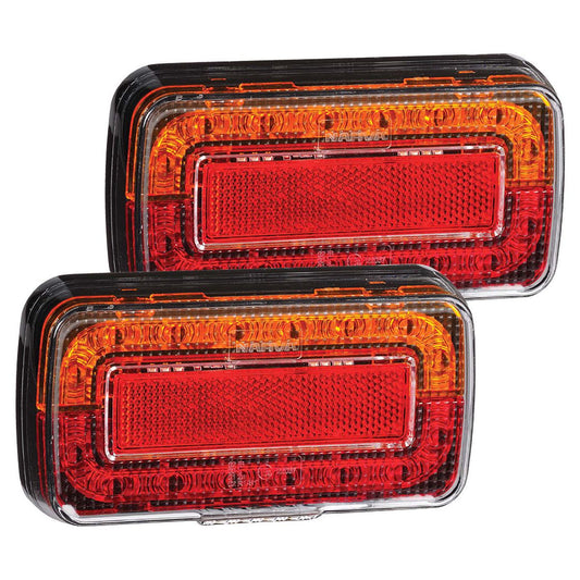 Narva LED Stop/Tail/Indicator W/Licence Plate Lamp 12V - 93730BL2