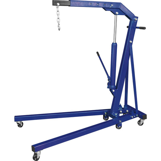 Mechpro Blue Folding Engine Crane 1000kg - MPBFEC1