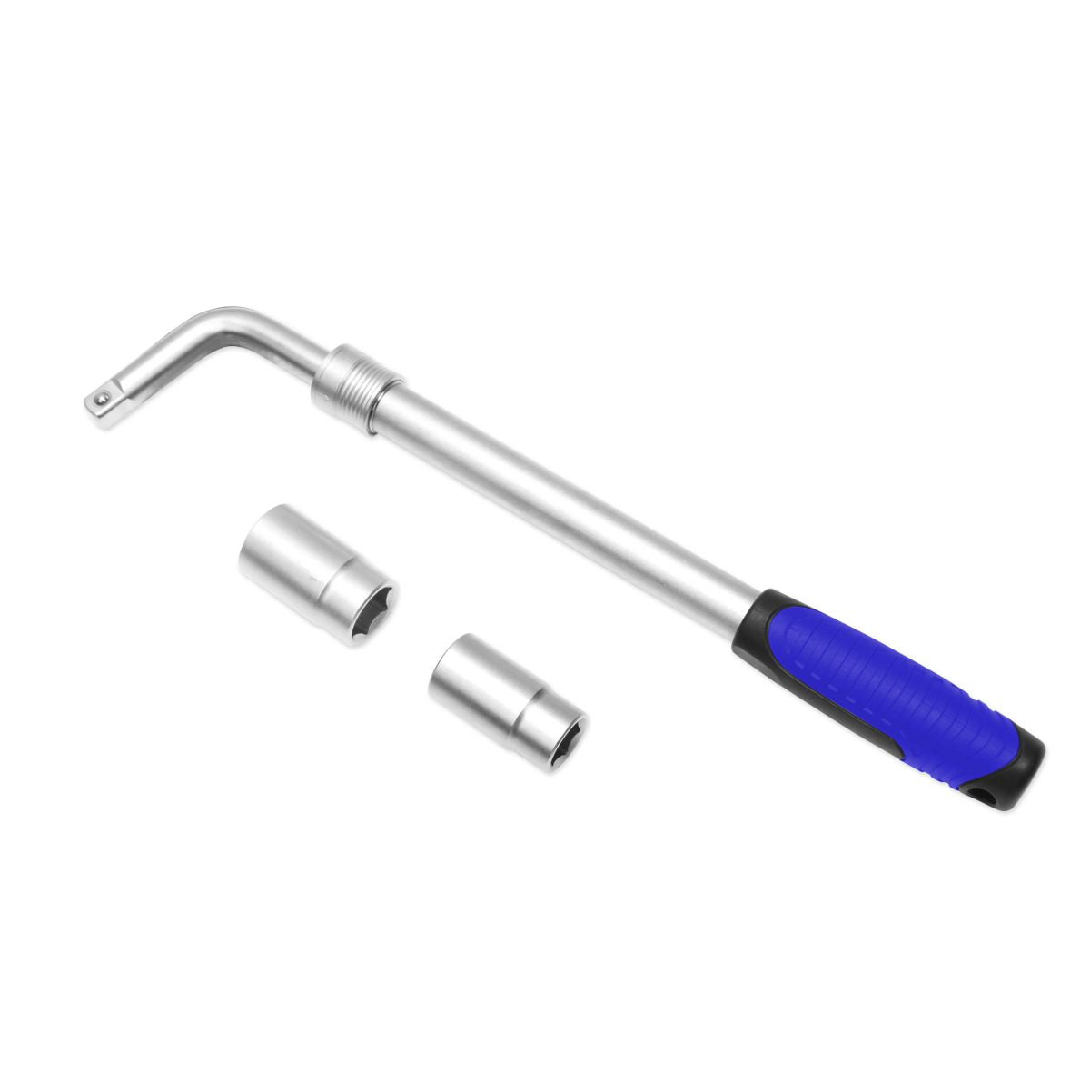 Mechpro Blue Extendable Wheel Brace Set 335-530mm Metric 1/2In Drive - MPBWB
