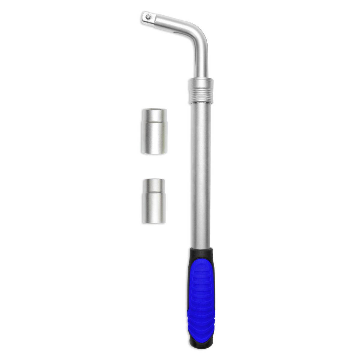 Mechpro Blue Extendable Wheel Brace Set 335-530mm Metric 1/2In Drive - MPBWB