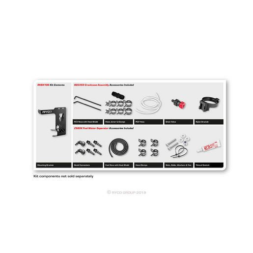 RYCO Vehicle Specific Filter Bracket kit - RVSK106