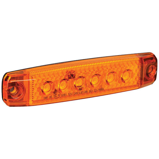 Narva LED Side Marker Amber 9-33V - 91000BL
