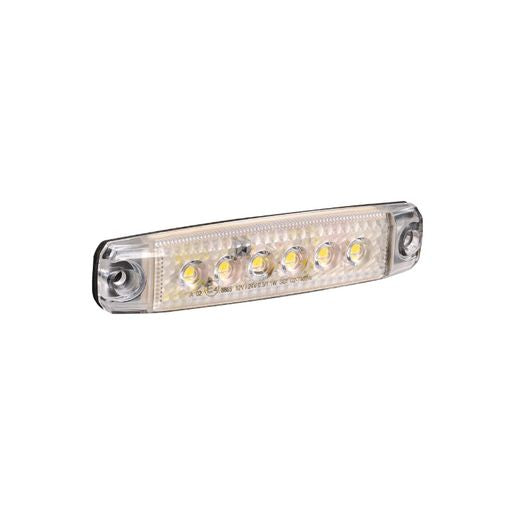 Narva LED Front End Outline Marker White 9-33V - 91004BL