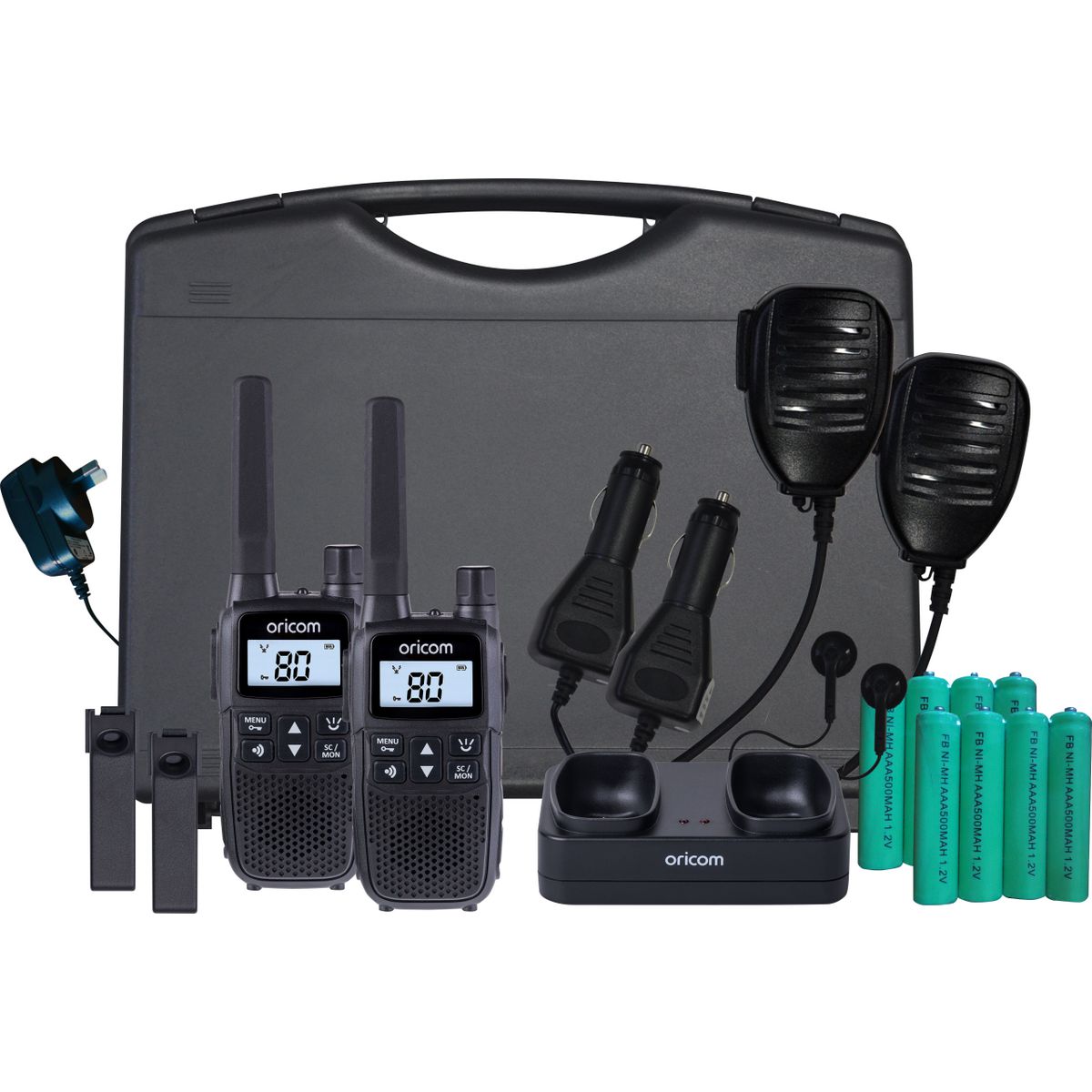 Oricom 2 Watt Handheld UHF CB Radio Trade Pack - UHFTP2390