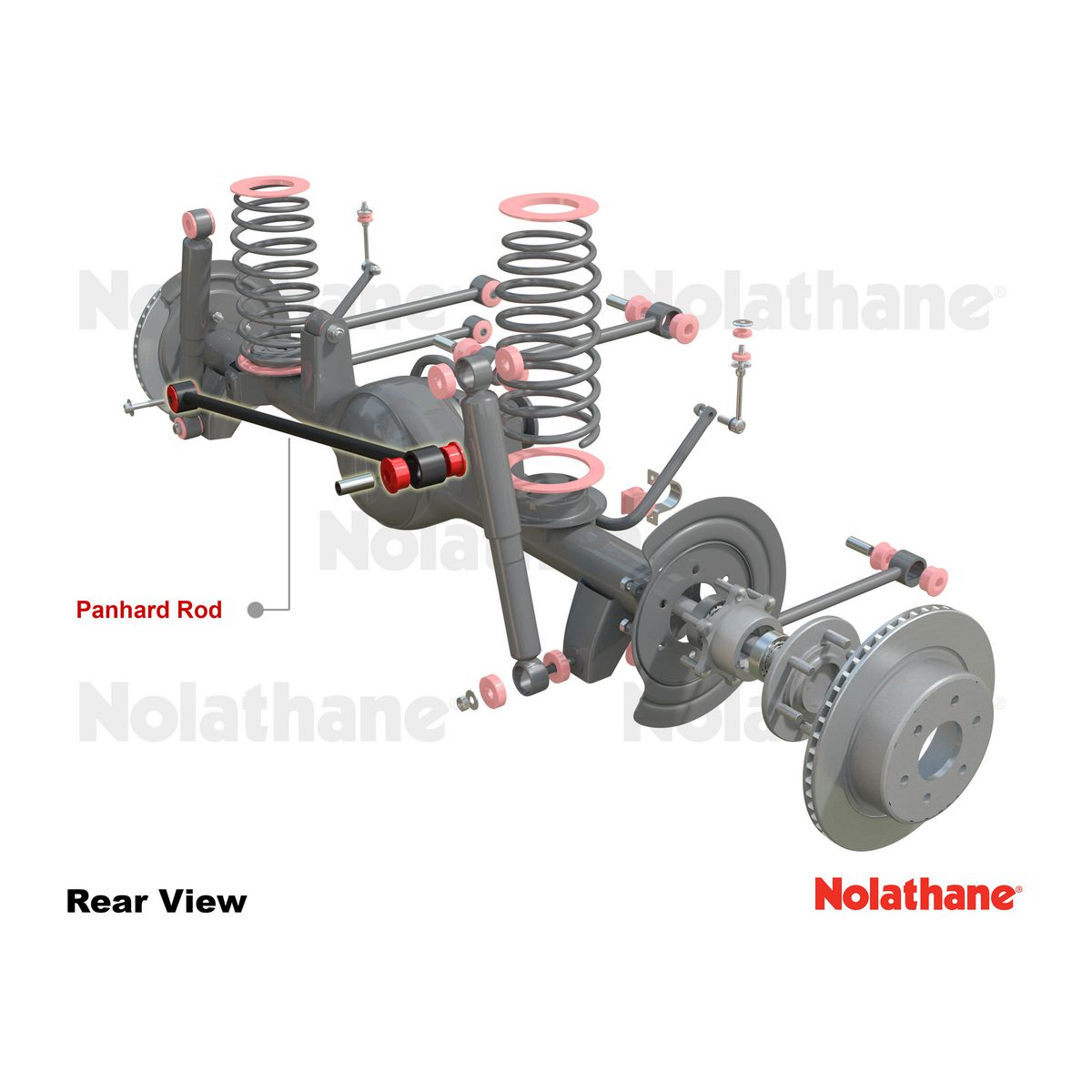 Nolathane Rear Panhard Rod - 48830