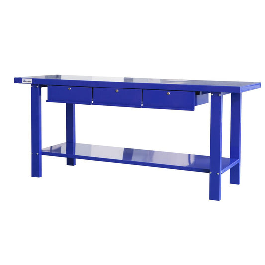 Mechpro Blue 2M Steel Workbench - MPBSWB1